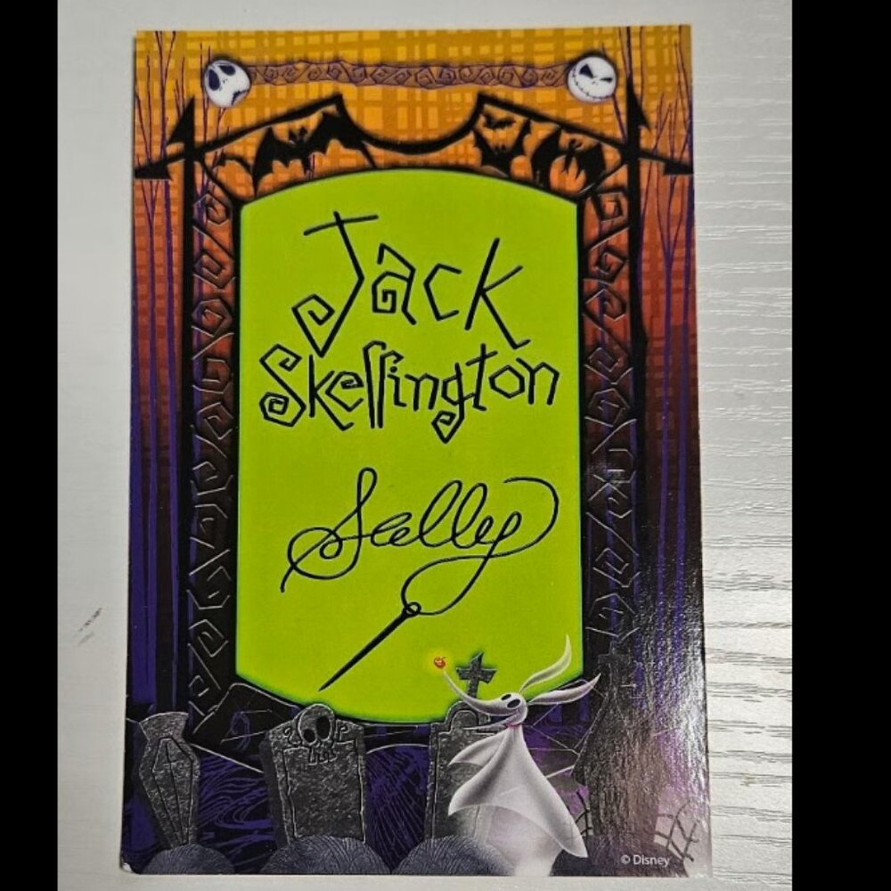 Jack Skellington Signature Card